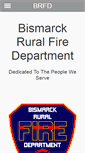 Mobile Screenshot of bismarckruralfire.org